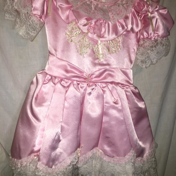 STEPHANIE B BRINGS YOU AMAZING PINK LIKE SATIN NEW - Picture 6 of 14